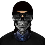 Pasamontañas Balaclava para adultos Skull Skeleton Calavera Doctor Feliz Dia de Los Muertos Mexico Disfraz Halloween Máscara Cara Ski Snowboard Buff Deporte