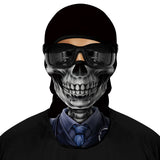 Pasamontañas Balaclava para adultos Skull Skeleton Calavera Doctor Feliz Dia de Los Muertos Mexico Disfraz Halloween Máscara Cara Ski Snowboard Buff Deporte