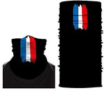 Braga Cuello Tubular Pañuelo para adultos bandera Francia