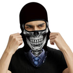 Pasamontañas Balaclava para adultos Skull Skeleton Calavera Doctor Feliz Dia de Los Muertos Mexico Disfraz Halloween Máscara Cara Ski Snowboard Buff Deporte