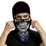 Pasamontañas Balaclava para adultos Skull Skeleton Calavera Doctor Feliz Dia de Los Muertos Mexico Disfraz Halloween Máscara Cara Ski Snowboard Buff Deporte