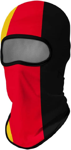 Pasamontañas Balaclava para adultos Skull Skeleton Calavera Feliz Dia de Los Muertos Mexico Disfraz Halloween Máscara Cara Ski Snowboard Buff Deporte Bandera Alemania Germany Flag Germany