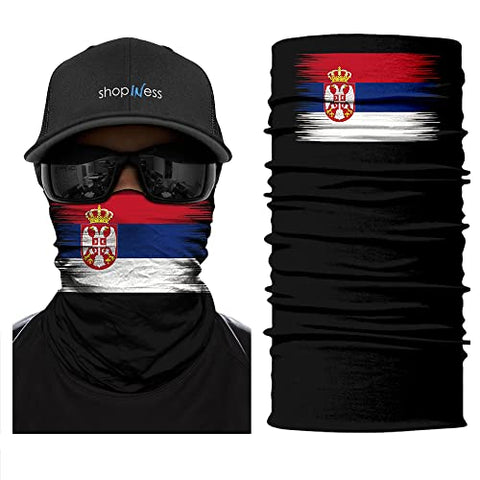 Braga Cuello Tubular · Bandera Serbia