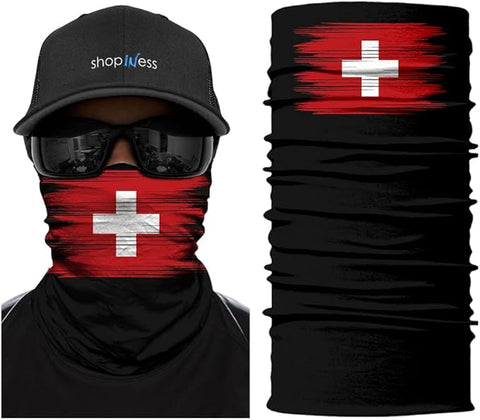 Braga Cuello Tubular · Bandera Suiza