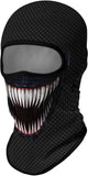 Pasamontañas Balaclava para adultos Disfraz Halloween Máscara Cara Ski Snowboard Buff Deporte Venom Marvel Comics Sony Superhéroe Superhero 