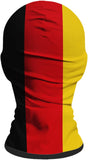 Pasamontañas Balaclava para adultos Skull Skeleton Calavera Feliz Dia de Los Muertos Mexico Disfraz Halloween Máscara Cara Ski Snowboard Buff Deporte Bandera Alemania Germany Flag Germany