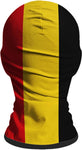 Pasamontañas Balaclava para adultos  Disfraz Halloween Máscara Cara Ski Snowboard Buff Deporte Bandera Bélgica Belgium Flag Belgium