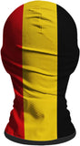 Pasamontañas Balaclava para adultos  Disfraz Halloween Máscara Cara Ski Snowboard Buff Deporte Bandera Bélgica Belgium Flag Belgium