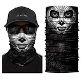 Braga Cuello Tubular Pañuelo para adultos Calavera Esqueleto La novia cadáver