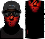 Braga Cuello Tubular Shaw Pelicula Horror Miedo Terror Terrifying Fiesta Halloween Disfraz Fiesta Carnaval Fiesta Cumpleaños