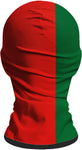 Pasamontañas Balaclava para adultos  Disfraz Halloween Máscara Cara Ski Snowboard Buff Deporte Bandera Portugal Portuguese Flag Portugal