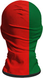 Pasamontañas Balaclava para adultos  Disfraz Halloween Máscara Cara Ski Snowboard Buff Deporte Bandera Portugal Portuguese Flag Portugal