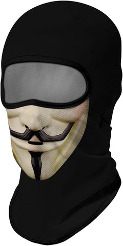 Pasamontañas Balaclava para adultos Skull Skeleton Calavera Feliz Dia de Los Muertos Mexico Disfraz Halloween Máscara Cara Ski Snowboard Buff Deporte Vendetta La Casa de Papel Money Heist