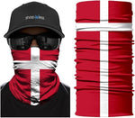 Braga Cuello Tubular · Bandera Dinamarca