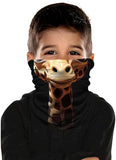 Braga Cuello Tubular para niños jirafa Animal máscara 