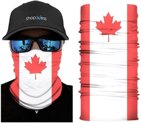Braga Cuello Tubular · Bandera Canadá
