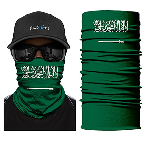 Braga Cuello Tubular · Bandera Arabia Saudita