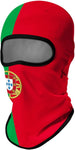 Pasamontañas Balaclava para adultos  Disfraz Halloween Máscara Cara Ski Snowboard Buff Deporte Bandera Portugal Portuguese Flag Portugal