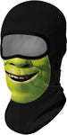 Pasamontañas Balaclava para adultos Disfraz Halloween Máscara Cara Ski Snowboard Buff Deporte Shrek