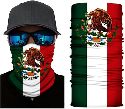 Braga Cuello Tubular · Bandera México