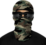 Pasamontañas Balaclava para adultos  Disfraz Halloween Máscara Cara Ski Snowboard Buff Deporte Camuflaje