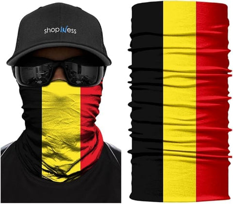 Braga Cuello Tubular · Bandera Bélgica