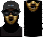 Braga Cuello Tubular para adultos buff para hombre Personaje Hannibal Lecter
