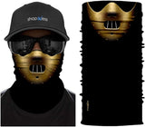 Braga Cuello Tubular para adultos buff para hombre Personaje Hannibal Lecter
