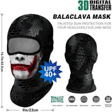 Pasamontañas Balaclava para adultos Disfraz Halloween Máscara Cara Ski Snowboard Buff Deporte Joker DC Comics Superhero Villain