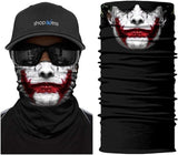 Braga Cuello Tubular para adultos Joker Batman Villano Superheroe DC Comics Payaso Fiesta Halloween Disfraz 