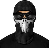 Pasamontañas Balaclava para adultos Skull Skeleton Calavera Feliz Dia de Los Muertos Mexico Disfraz Halloween Máscara Cara Ski Snowboard Buff Deporte Alien The Punisher Vengador Castigador
