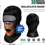 Pasamontañas Balaclava para adultos Disfraz Halloween Máscara Cara Ski Snowboard Buff Deporte Animal Mono Monkey Chimpanzee Planeta de los Simios Planet of the Apes
