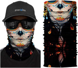 Braga Cuello Tubular Pañuelo para adultos Dia de los Muertos Halloween Mexico Coco Disney Pixar