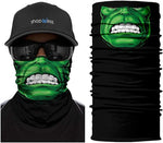 Braga Cuello Tubular para adultos buff para hombre Personaje Hulk Verde Marvel Comics MCU Los Vengadores 