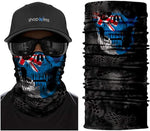 Braga Cuello Tubular para adultos Skull  Robot Skeleton Calavera Robot Feliz Dia de Los Muertos Mexico Disfraz Halloween Máscara Cara Ski Snowboard Buff Deporte Bandera Reino Unido UK Flag