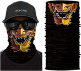 Braga Cuello Tubular para adultos Samurai Ninja China Asia Dragón