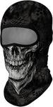Pasamontañas Balaclava para adultos Skull Skeleton Calavera Feliz Dia de Los Muertos Mexico Disfraz Halloween Máscara Cara Ski Snowboard Buff Deporte