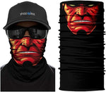Braga Cuello Tubular para adultos buff para hombre Hellboy Hulk Rojo Ficción Comics