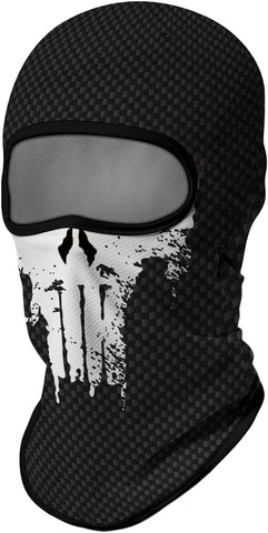 Pasamontañas Balaclava para adultos Skull Skeleton Calavera Feliz Dia de Los Muertos Mexico Disfraz Halloween Máscara Cara Ski Snowboard Buff Deporte Alien The Punisher Vengador Castigador