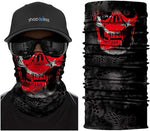 Braga Cuello Tubular para adultos Skull Skeleton Calavera Feliz Dia de Los Muertos Mexico Disfraz Halloween Máscara Cara Ski Snowboard Buff Deporte Bandera Polonia Poland Flag