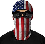Pasamontañas Balaclava para adultos  Disfraz Halloween Máscara Cara Ski Snowboard Buff Deporte Bandera EEUU USA Flag United States