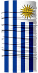 Braga Cuello Tubular · Bandera Uruguay