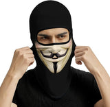 Pasamontañas Balaclava para adultos Skull Skeleton Calavera Feliz Dia de Los Muertos Mexico Disfraz Halloween Máscara Cara Ski Snowboard Buff Deporte Vendetta La Casa de Papel Money Heist