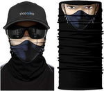 Braga Cuello Tubular para adultos Ninja Manga Anime otaku