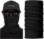 Braga Cuello Tubular Pañuelo para adultos Estampado Cuadros Estampado Cuadrados