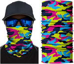 Braga Cuello Tubular Pañuelo para adultos Camuflaje Colores