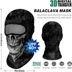Pasamontañas Balaclava para adultos Skull Skeleton Calavera Feliz Dia de Los Muertos Mexico Disfraz Halloween Máscara Cara Ski Snowboard Buff Deporte