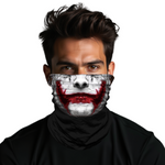 Braga Cuello Tubular para adultos Joker Batman Villano Superheroe DC Comics Payaso Fiesta Halloween Disfraz 