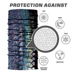 Braga Cuello Tubular Pañuelo para adultos Escamas Dragón