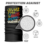Braga Cuello Tubular para adultos buff para hombre para mujer Frase Hazlo o no lo hagas pero no lo intentes
